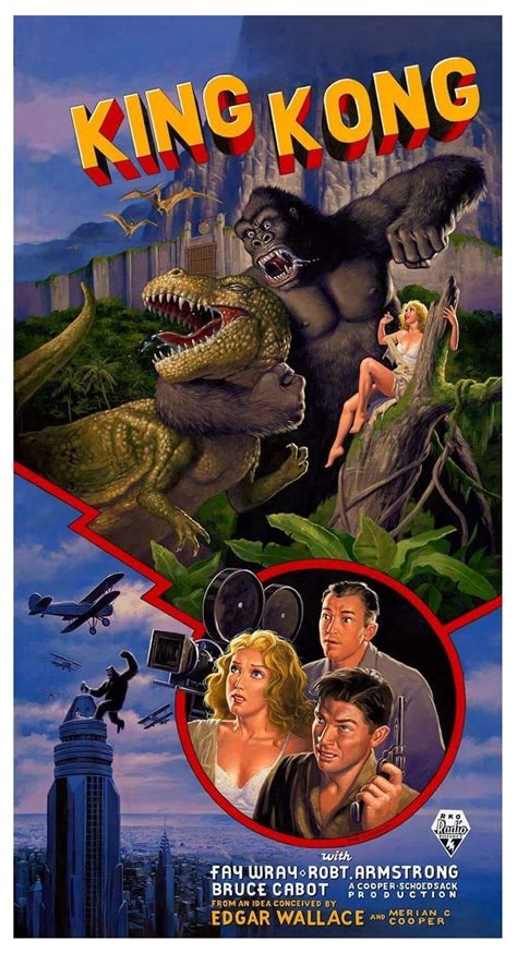 King Kong King Kong King Kong 1933 Hollywood Monsters