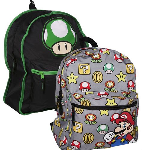 Nintendo Super Mario Brothers Reversible Backpack The Great Thing About
