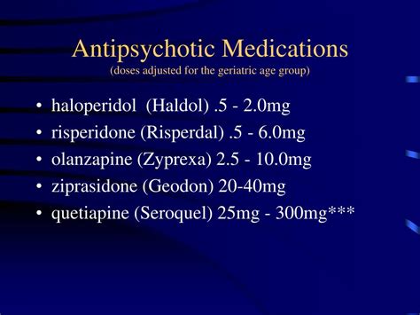 Ppt Use Of Antipsychotic Drugs In Dementia Powerpoint