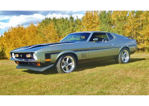 No Reserve 1971 Ford Mustang Mach 1 Sells At 300pm