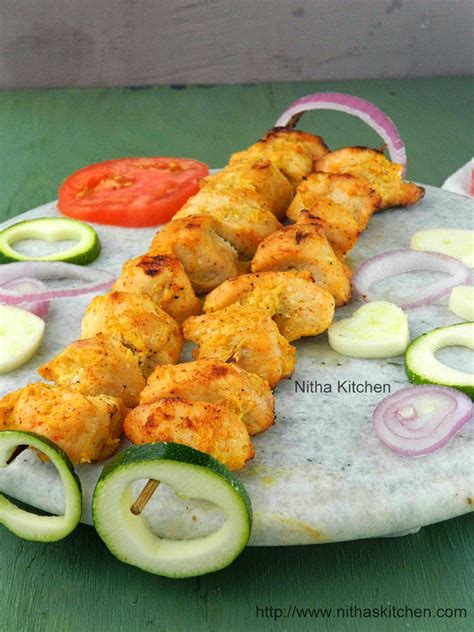 Nitha Kitchen Joojeh Kabab Persian Grilled Saffron Chicken Saffron