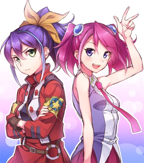 Serena And Yuri Yugioh Arcv Yugioh Arc V Yugioh Anime Neko