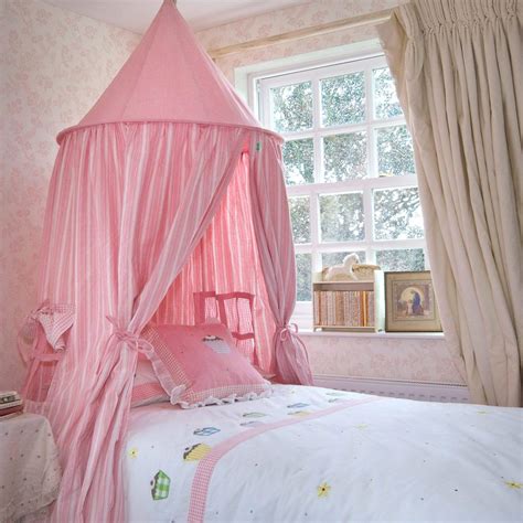 Staking your favorite canopy tent into the grass is an easy task. WINGREEN Hanging Play Tent Canopy Drape in Candy Pink