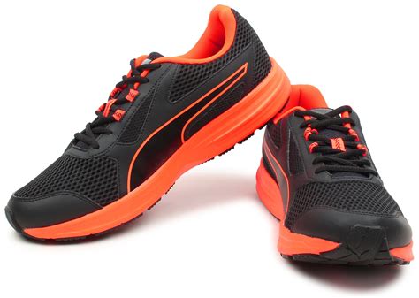 Puma Men Essential Runner Idp Black Running Shoes Buy Puma Men