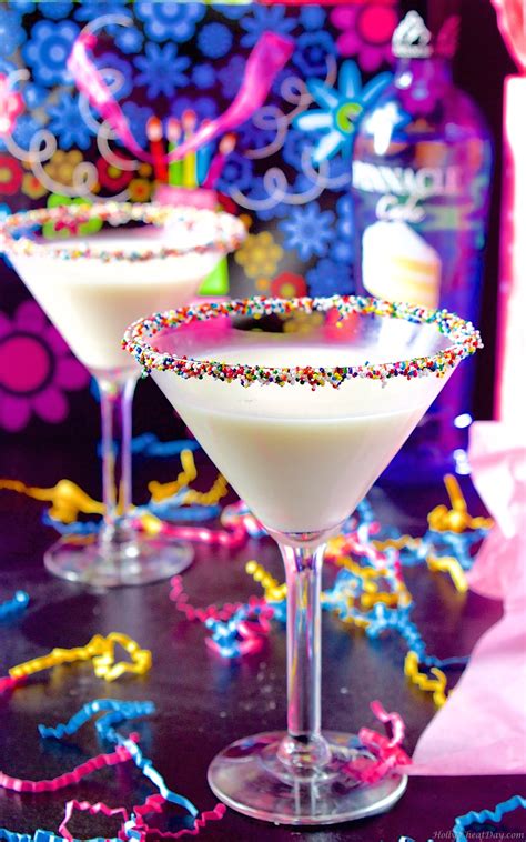 All images and logos are crafted with great workmanship. Birthday Cake Martini ~~ 100th Post!! - HOLLY'S CHEAT DAY