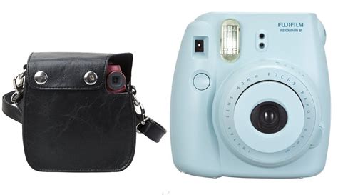 Fujifilm Instax Mini 8 Instant Film Camera Blue Polaroid Snap