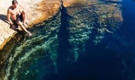 video this swimming hole is a rare phenomenon that contains a very dangerous secret… die
