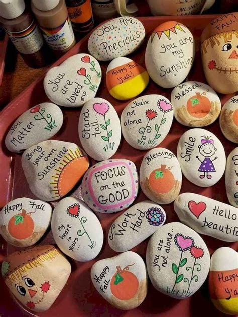 50 Diy Painted Rock Ideas For Your Home Decoration 1