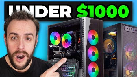 The 5 Best Prebuilt Gaming Pcs Under 1000 Youtube