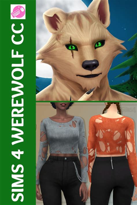 Sims 4 Werewolf Cc Sims 4 Mods Sims 3 Werewolf Eyes Zombie Christmas