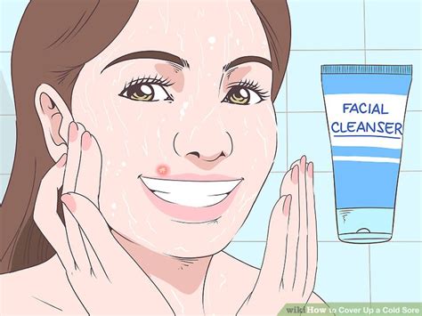 How To Cover A Cold Sore Scab With Makeup Mugeek Vidalondon