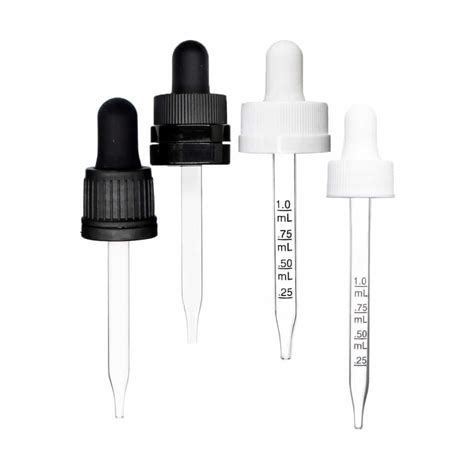 Plastic And Glass Droppers Fh Packaging