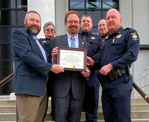 Nc Sheriffs Association Names Chuck Edwards 2019 Defender Of Public