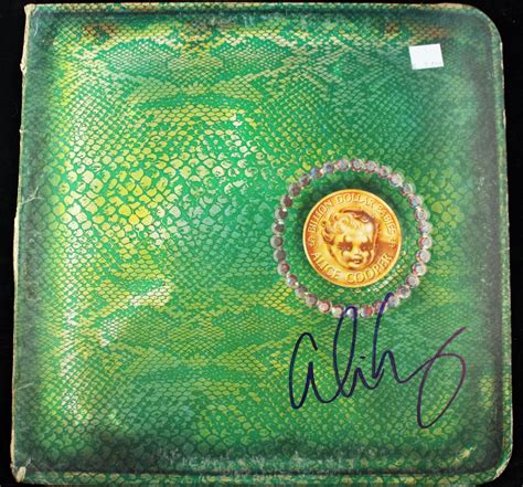 Lot Detail - Alice Cooper Signed "Billion Dollar Babies" Album (PSA/JSA