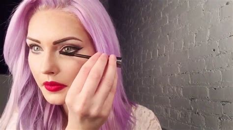 Classic Pin Up Makeup Tutorial Youtube