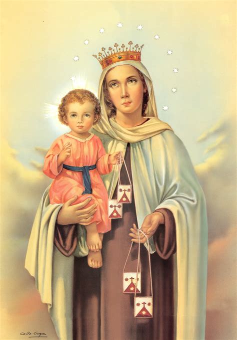 Virgen Del Carmen Imagen Alta Resolución