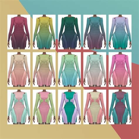 Into The Future Metal Dress S3 Conversion At Busted Pixels Sims 4 Updates