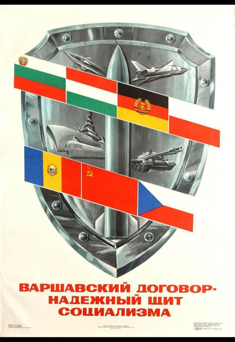 The Warsaw Pact A Reliable Shield Of Socialism Poster 1975 R