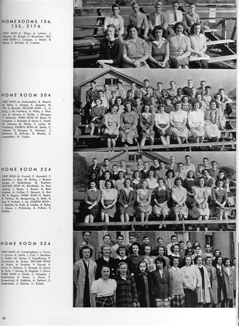 1943 Withrow High School Yearbook Cincinnati Oh