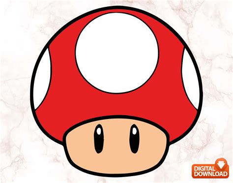 Mario Mushroom Drawings