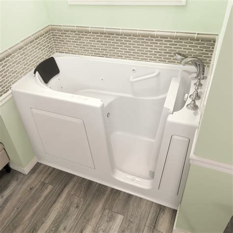 Gelcoat Premium Series 30 X 60 Inch Walk In Tub With Combination Air Spa And Whirlpool Systems