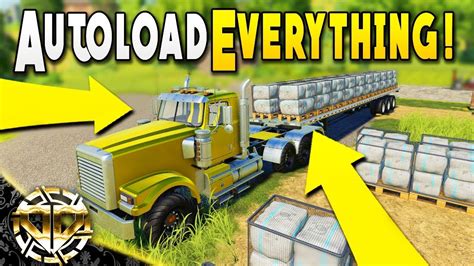 Autoload Everything Eggs Cotton Bales Pallets All In One Farming