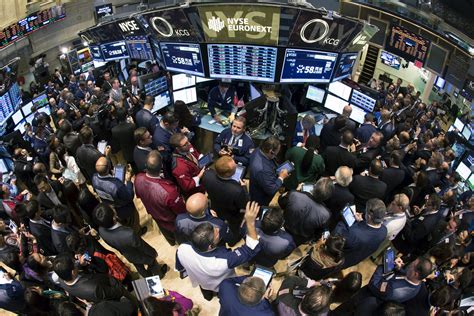 Stock Exchange Trading Floor Closing Monday Wjbf