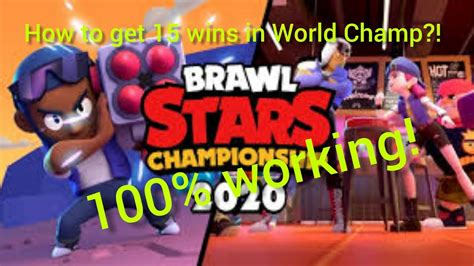 The first championship challenge is already live! How to win Brawl Stars World Championship?! - YouTube