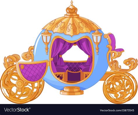 Illustration Of Cinderella Fairy Tale Carriage Download A Free Preview
