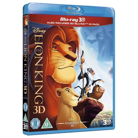 Disneys The Lion King 3d 3d 2d Blu Ray — Myshopville