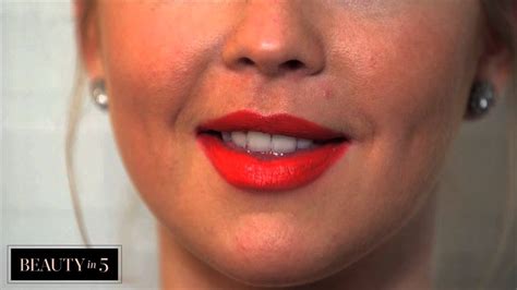 5 Ways To Sport Red Lips Beauty In 5 Martha Stewart Youtube