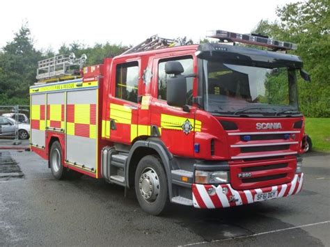 Fire Engines Photos Strathclyde Fire And Rescue Sf61dgy