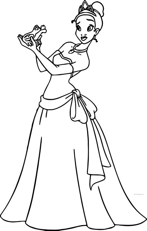 Printable Princess And The Frog Coloring Pages Printable Word Searches