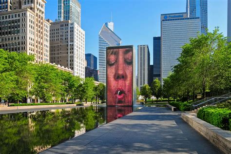 Millennium Park In Chicago Illinois Usa Franks Travelbox