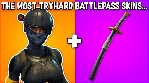 5 Most Tryhard Battlepass Skins In Fortnite Most Tryhard