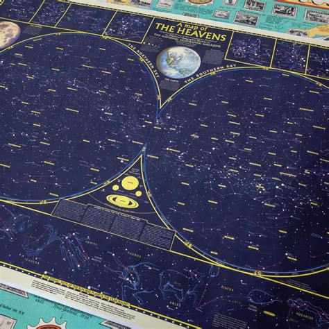 From National Geographics Vintage Collection This Star Chart Depicts