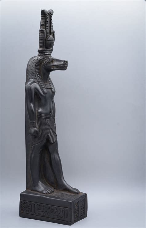 Ancient Egyptian Sobek Crocodile God Of The Nile Statue 2 Etsy