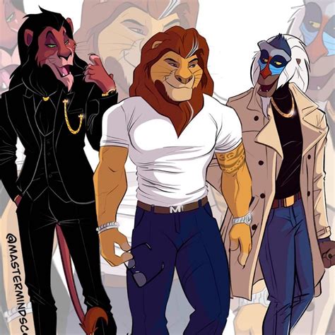 Artist Transforms Lion King Animals Into Humanlike Characters And Im