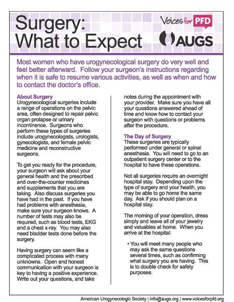 Patient Fact Sheets Healthcare Providers Augs