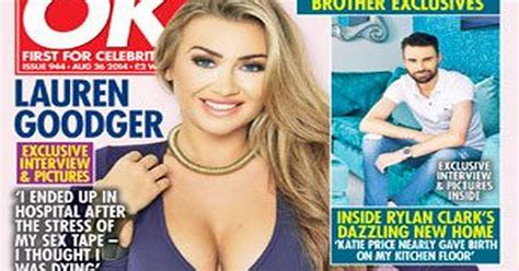 I Thought I Was Dying Lauren Goodger Exclusively Reveals True Extent