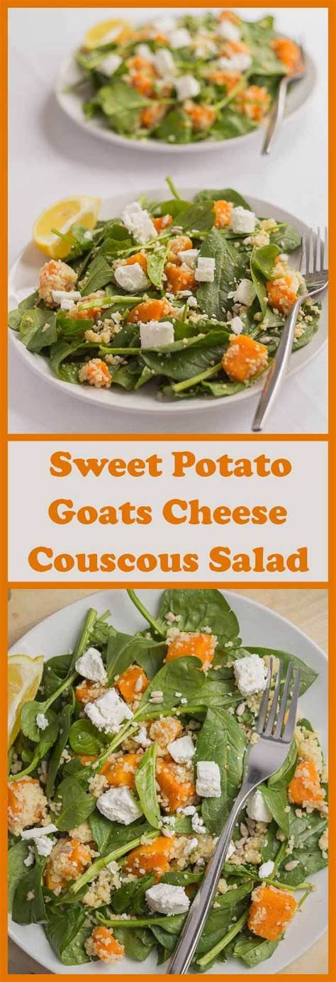 October 15th, 2020 by luce hosier. Sweet Potato, Goats Cheese and Couscous Salad | Recipe ...