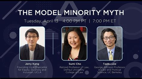 Dei Webinar The Model Minority Myth Council Korean Americans Cka