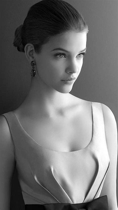 Most Beautiful Faces Beautiful Eyes Gorgeous Women Lovely Barbara Palvin Black And White