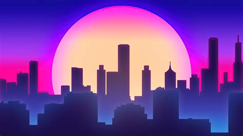 City Vibes Synthwave 4k Wallpaperhd Artist Wallpapers4k Wallpapers