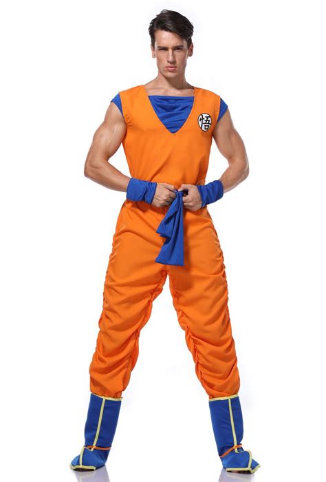 Echoine Halloween Costumes Dragon Ball Goku Costume Suit Son Goku