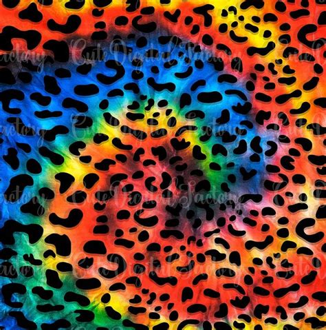 Download Leopard Tie Dye Sublimation Digital Paperleopard Tie Dye