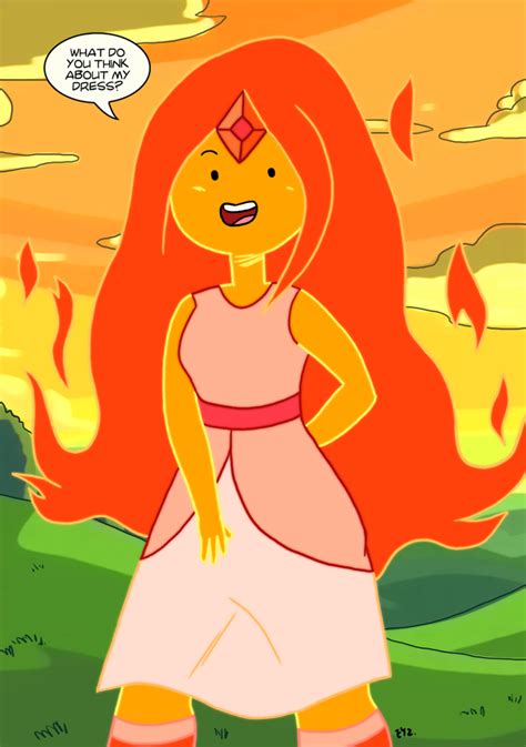 Adventure Time Flame Princess By Theeyzmaster On Deviantart