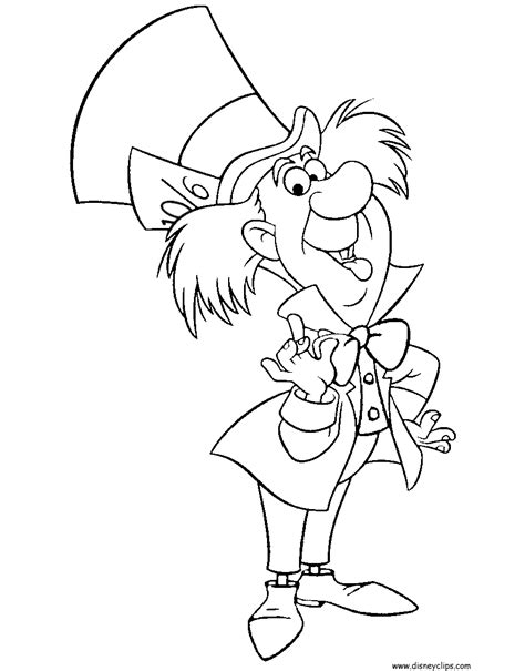 It helps to develop motor skills, imagination and patience. Alice in Wonderland Printable Coloring Pages 2 | Disney ...