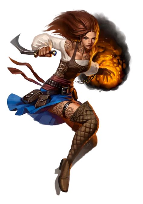 Female Human Sorcerer Pathfinder Pfrpg Dnd Dandd D20 Fantasy Female
