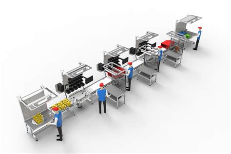 Assembly line for the production of ABB drives - HOOB - Factory Automation & Machine Building